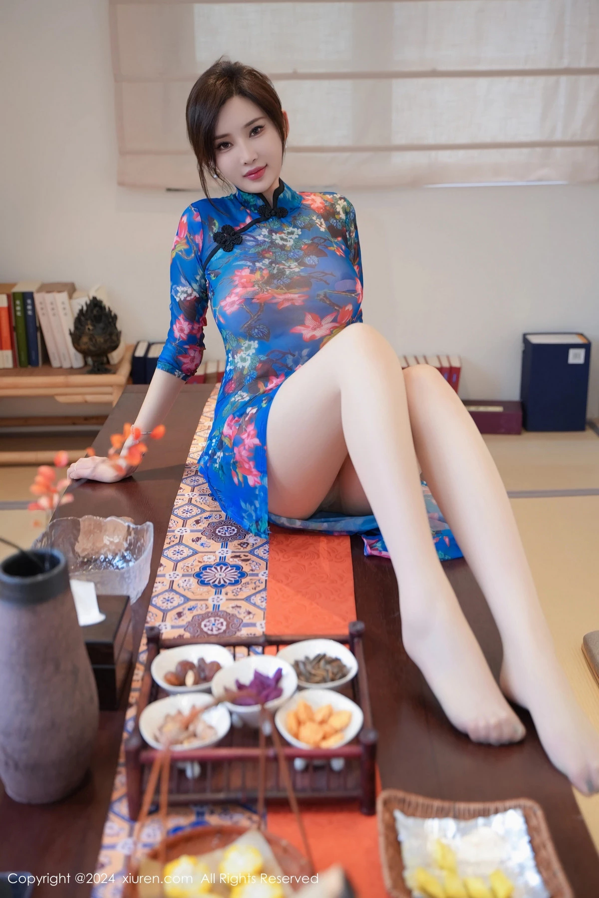 [秀人网] 2024.02.22 No.8127 Carol周妍希X 丝袜美腿  第11张