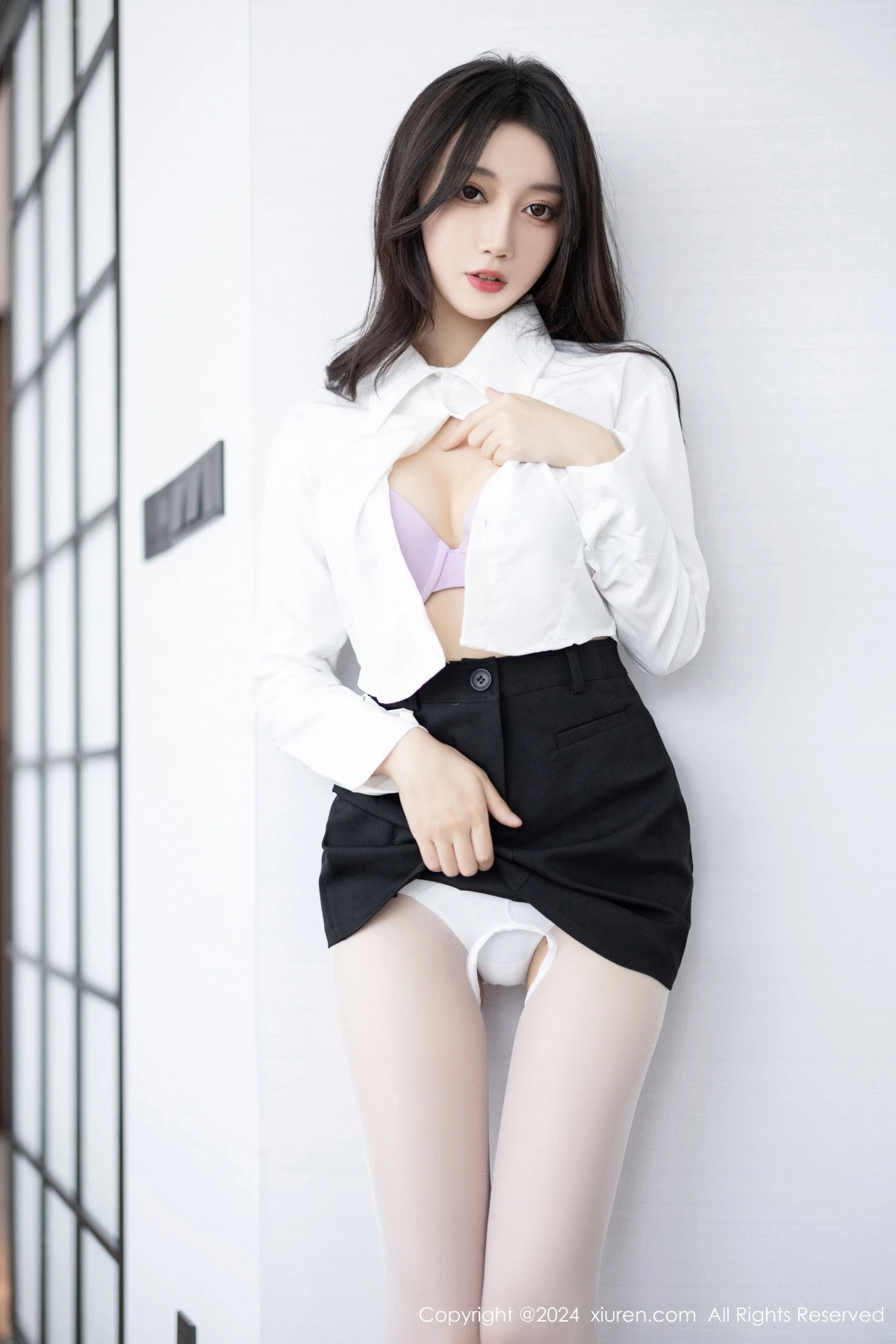 [秀人网] 2024.03.18 No.8247 玥儿玥 丝袜美腿  第38张