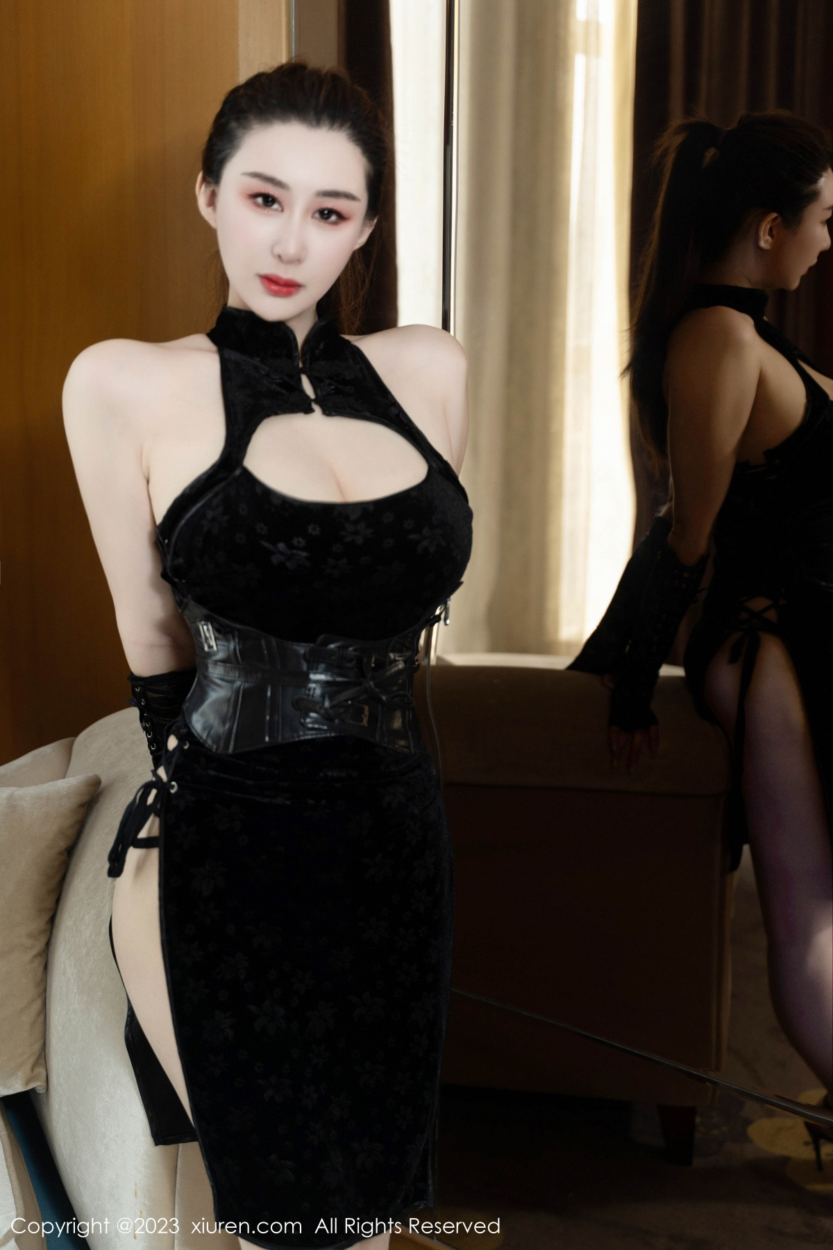 [秀人网] 2023.09.07 No.7351 王俪丁呀 丰腴美臀  第3张