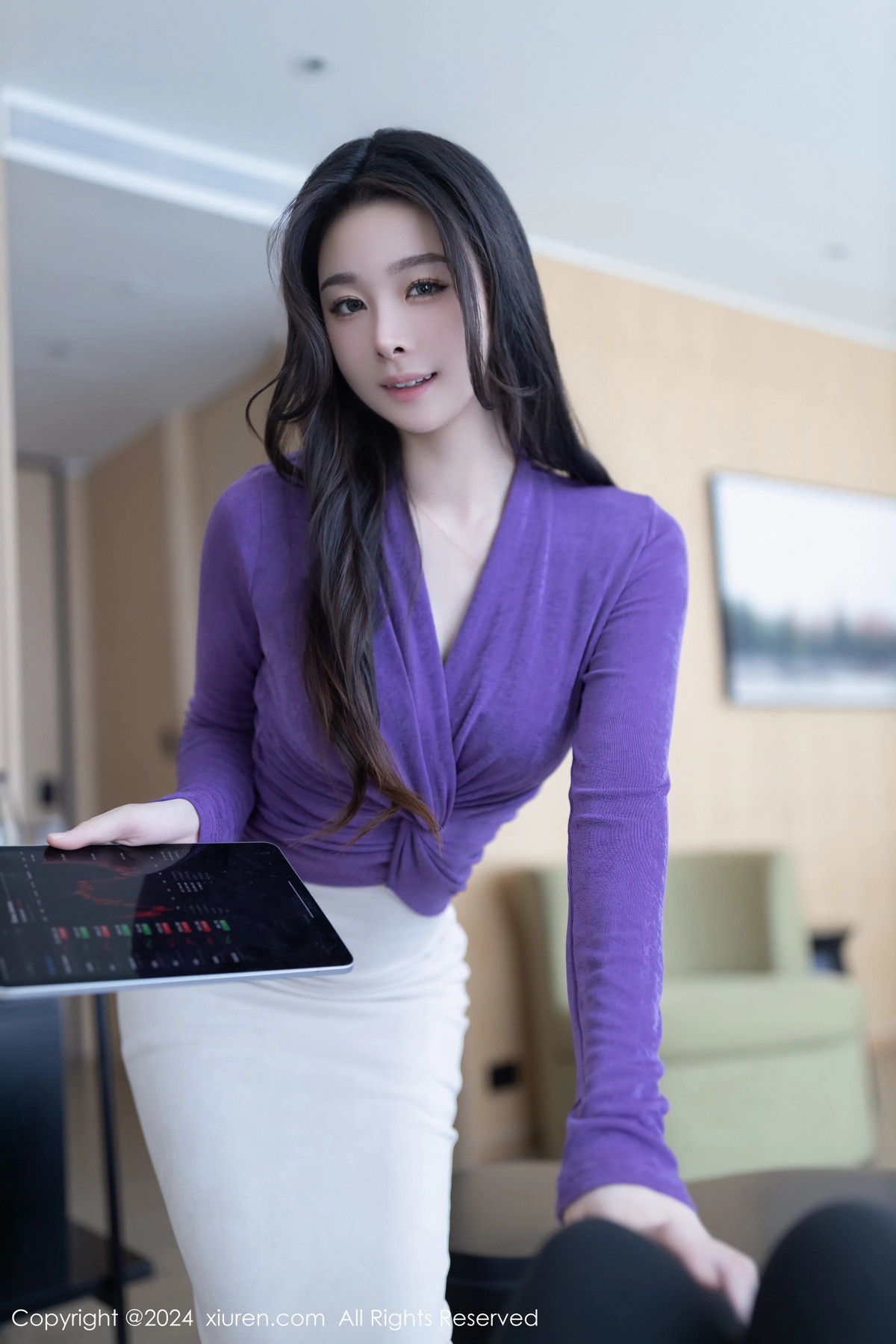 [秀人网] 2024.01.18 No.7982 小逗逗 丝袜美腿  第9张