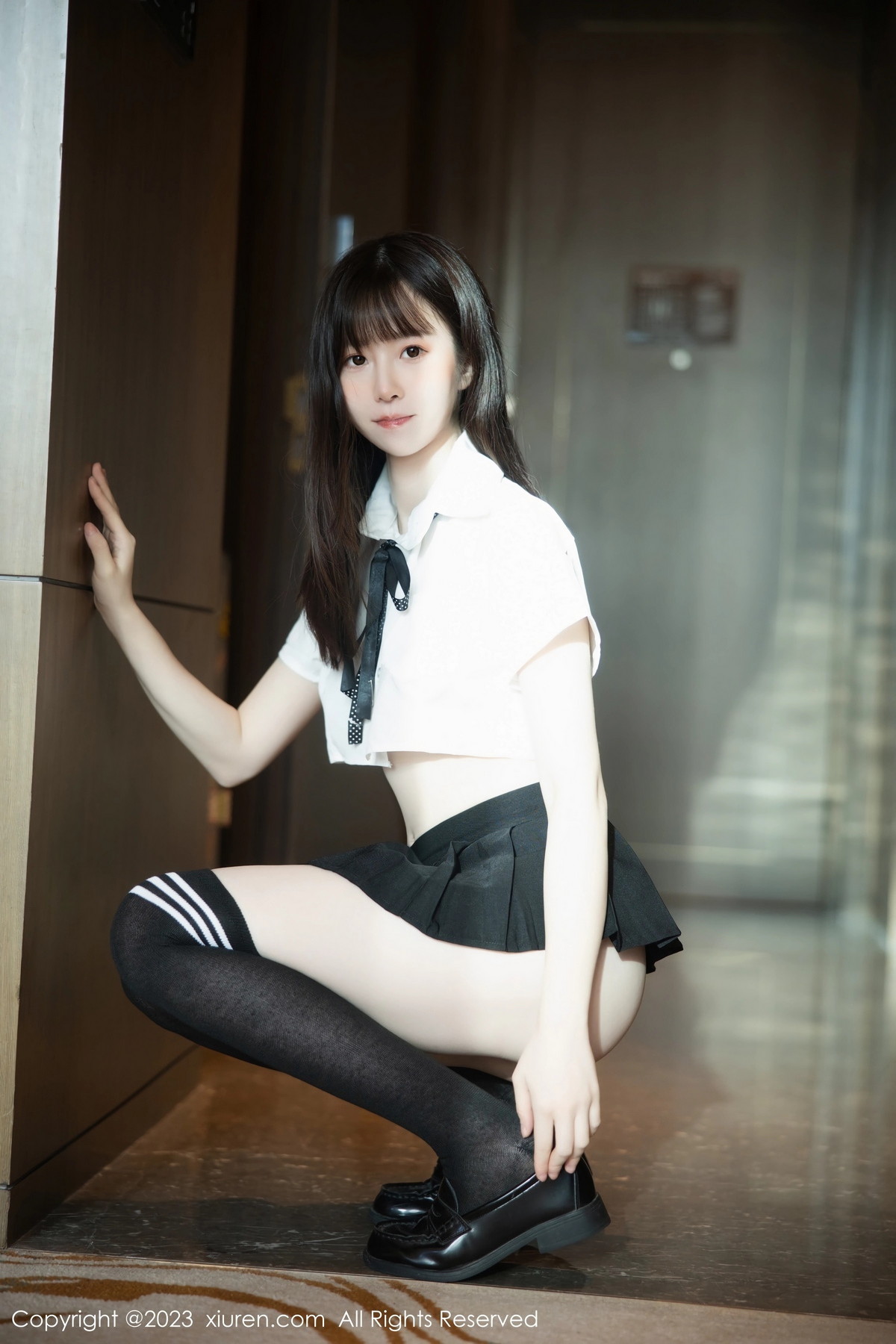 [秀人网] 2023.10.19 No.7534 林悠悠 清纯美腿  第13张