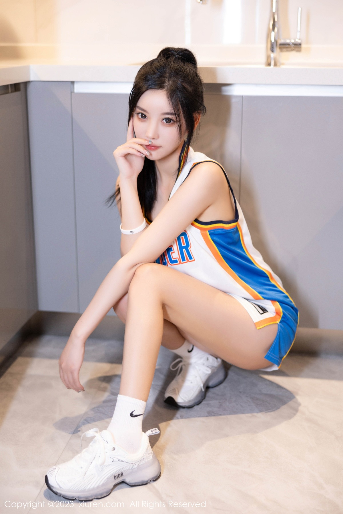 [秀人网] 2023.08.29 No.7304 杨晨晨Yome 运动美腿  第7张
