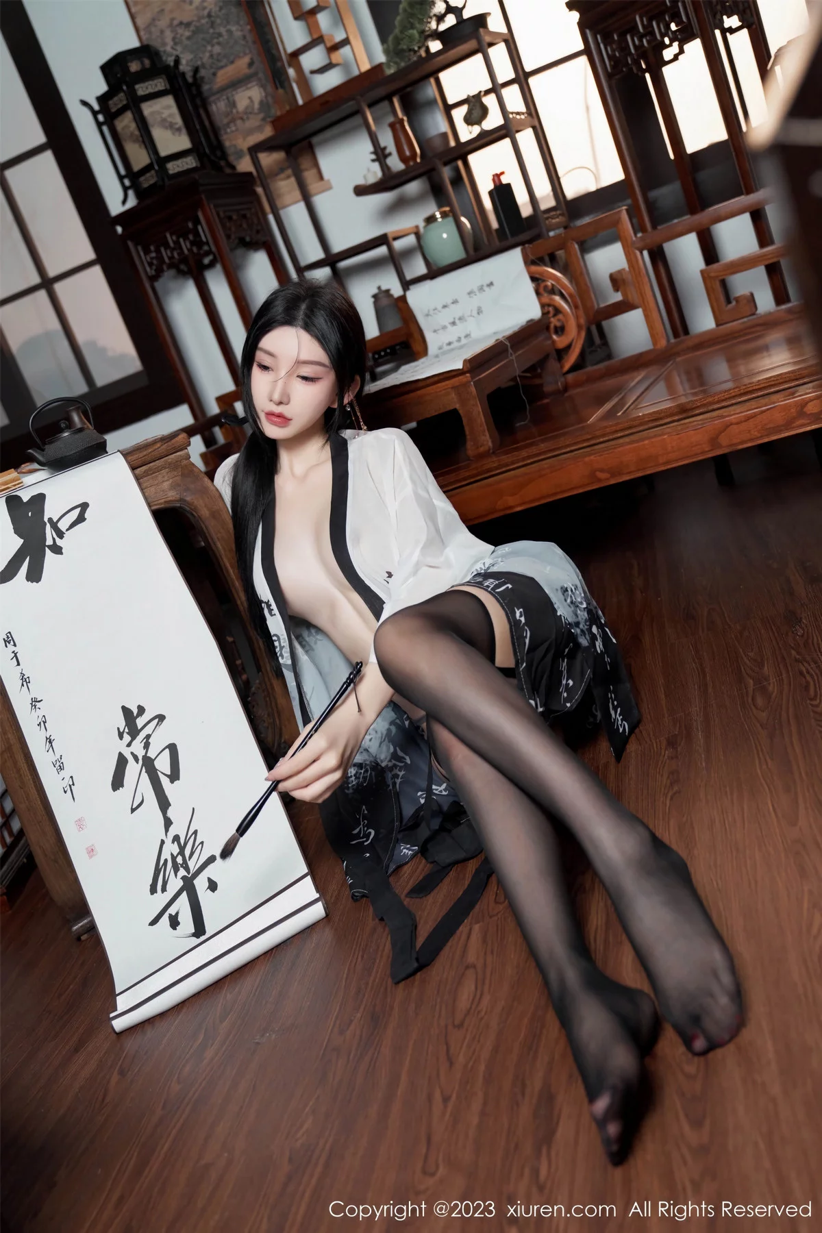 [秀人网] 2023.12.29 No.7891 周于希Sally 美臀古装  第44张