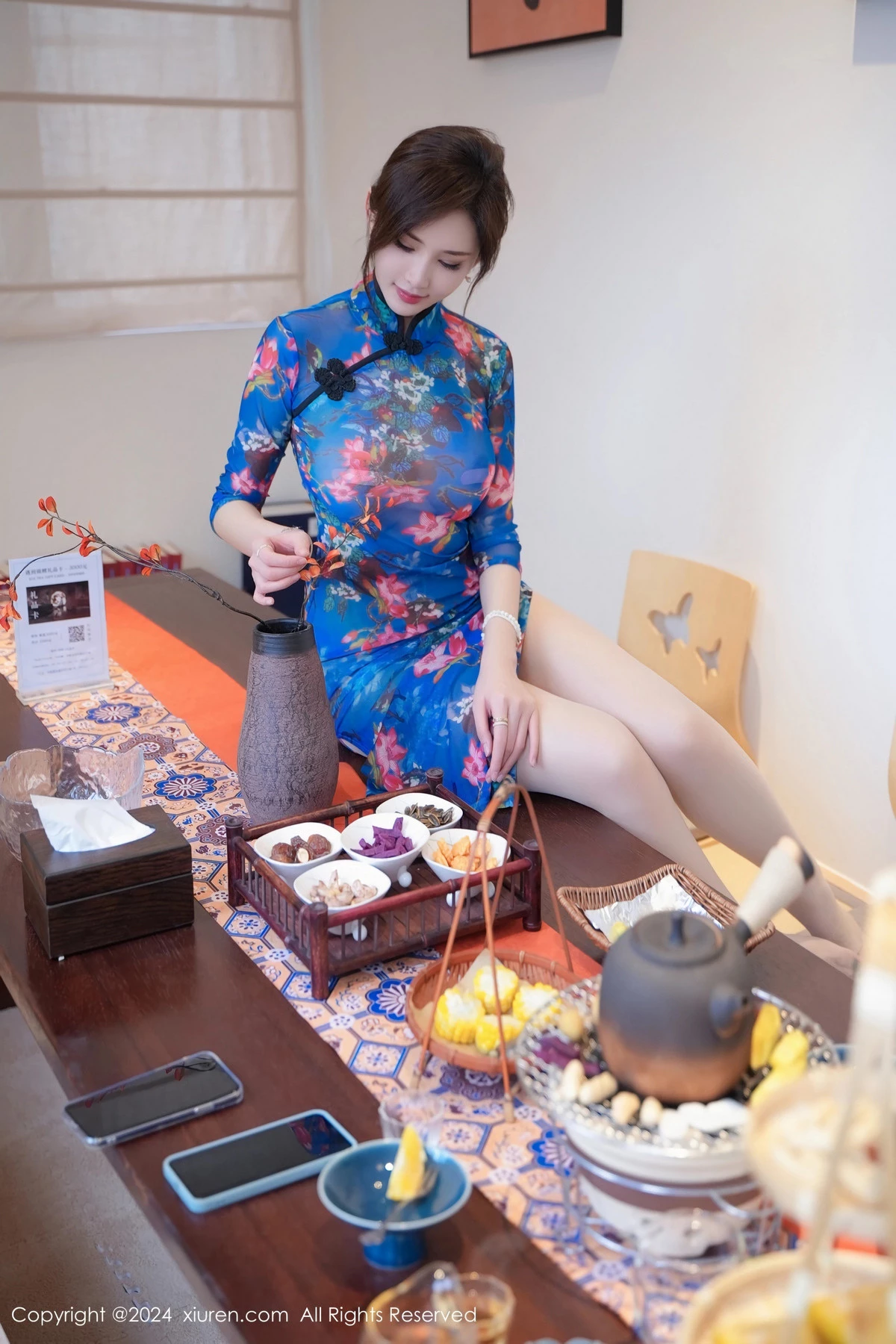 [秀人网] 2024.02.22 No.8127 Carol周妍希X 丝袜美腿  第9张