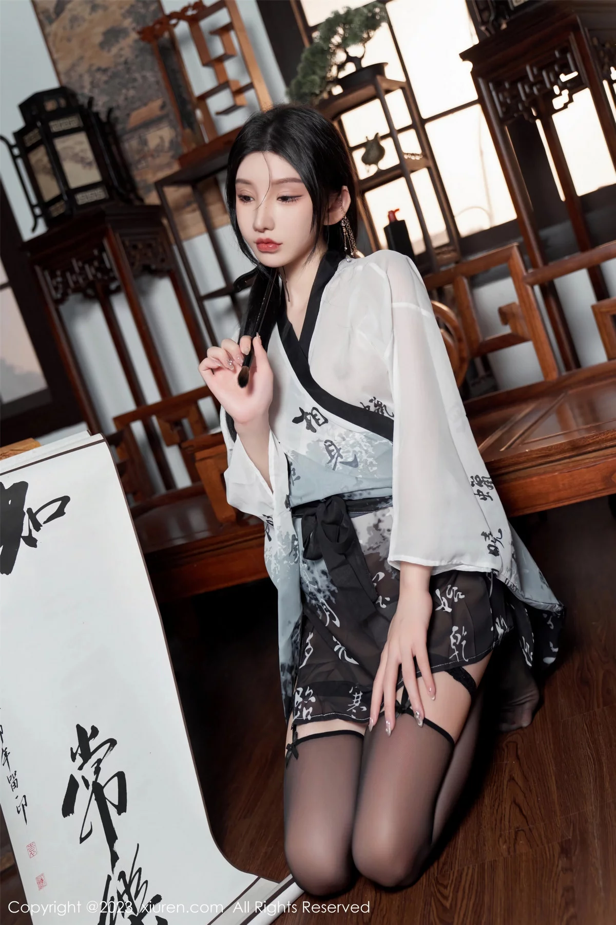 [秀人网] 2023.12.29 No.7891 周于希Sally 美臀古装  第29张