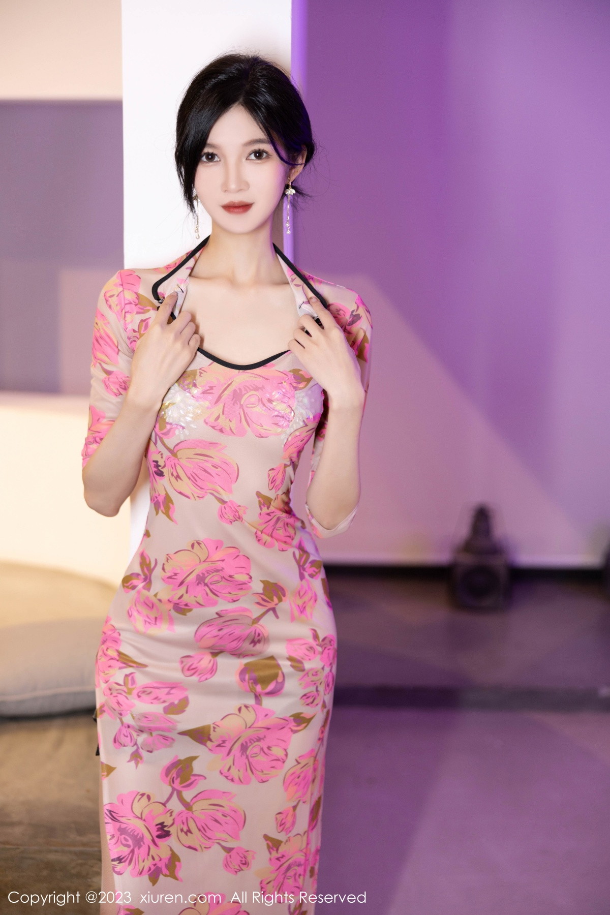 [秀人网] 2023.09.14 No.7388 程程程- 美腿旗袍  第34张
