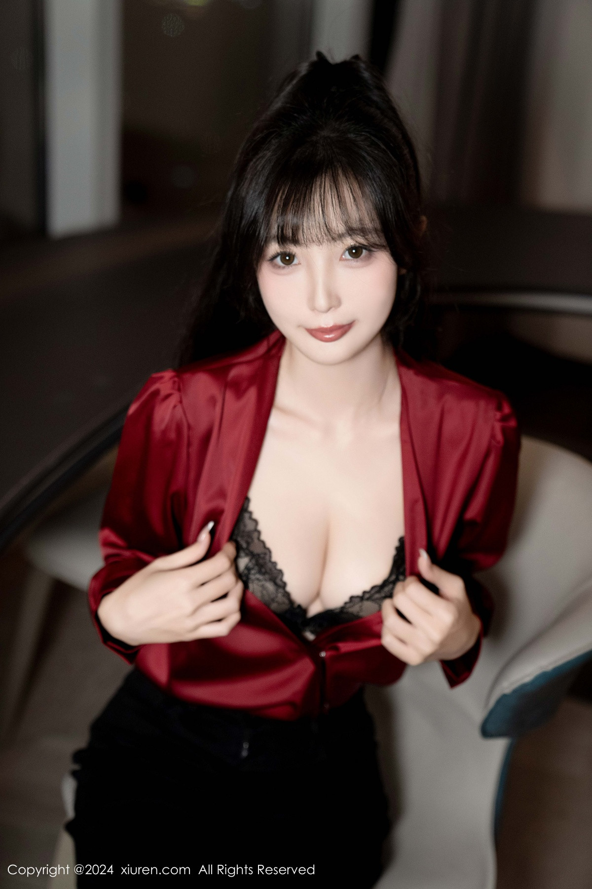 [秀人网] 2024.10.16 No.9299 林星阑 黑丝美腿  第28张