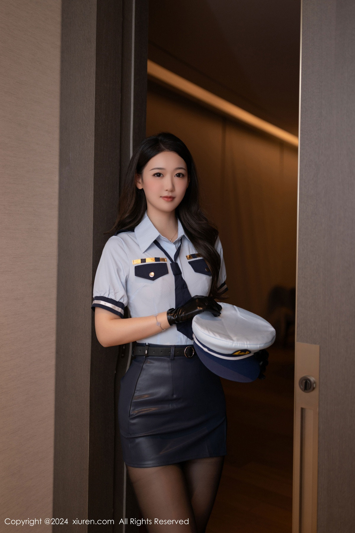 [秀人网] 2024.10.28 No.9356 唐安琪 黑丝美腿  第8张