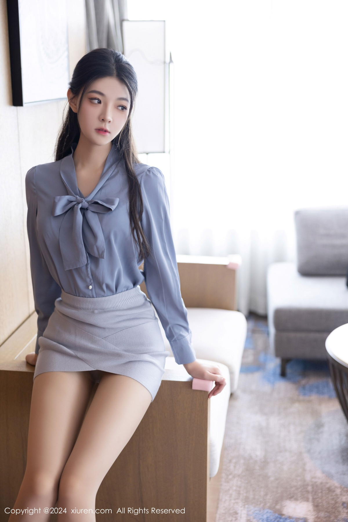 [秀人网] 2024.10.23 No.9333 初梦瑶 丝袜美腿  第7张