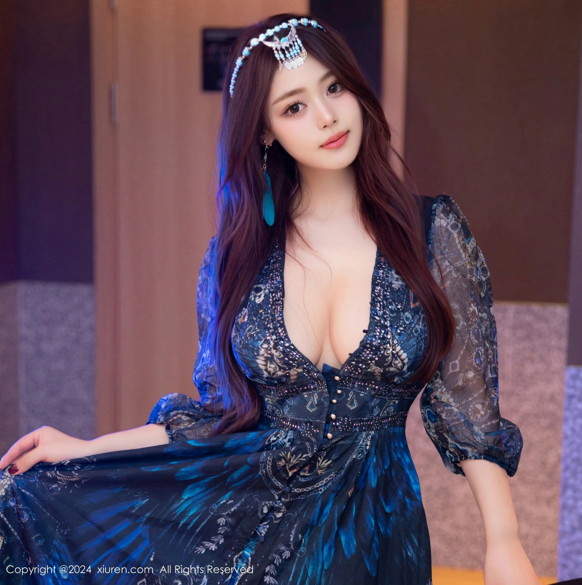 [秀人网] 2024.11.06 No.9403 蛋蛋宝 黑丝美腿  第9张