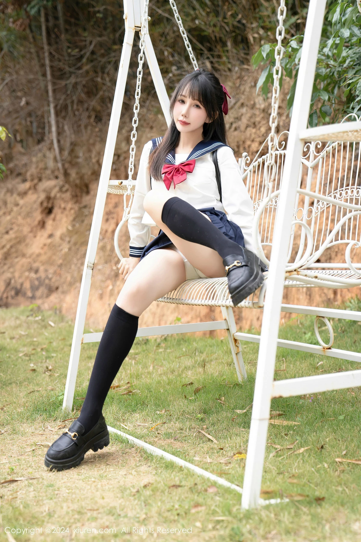[秀人网] 2024.04.10 No.8365 波巧酱 性感美腿  第26张