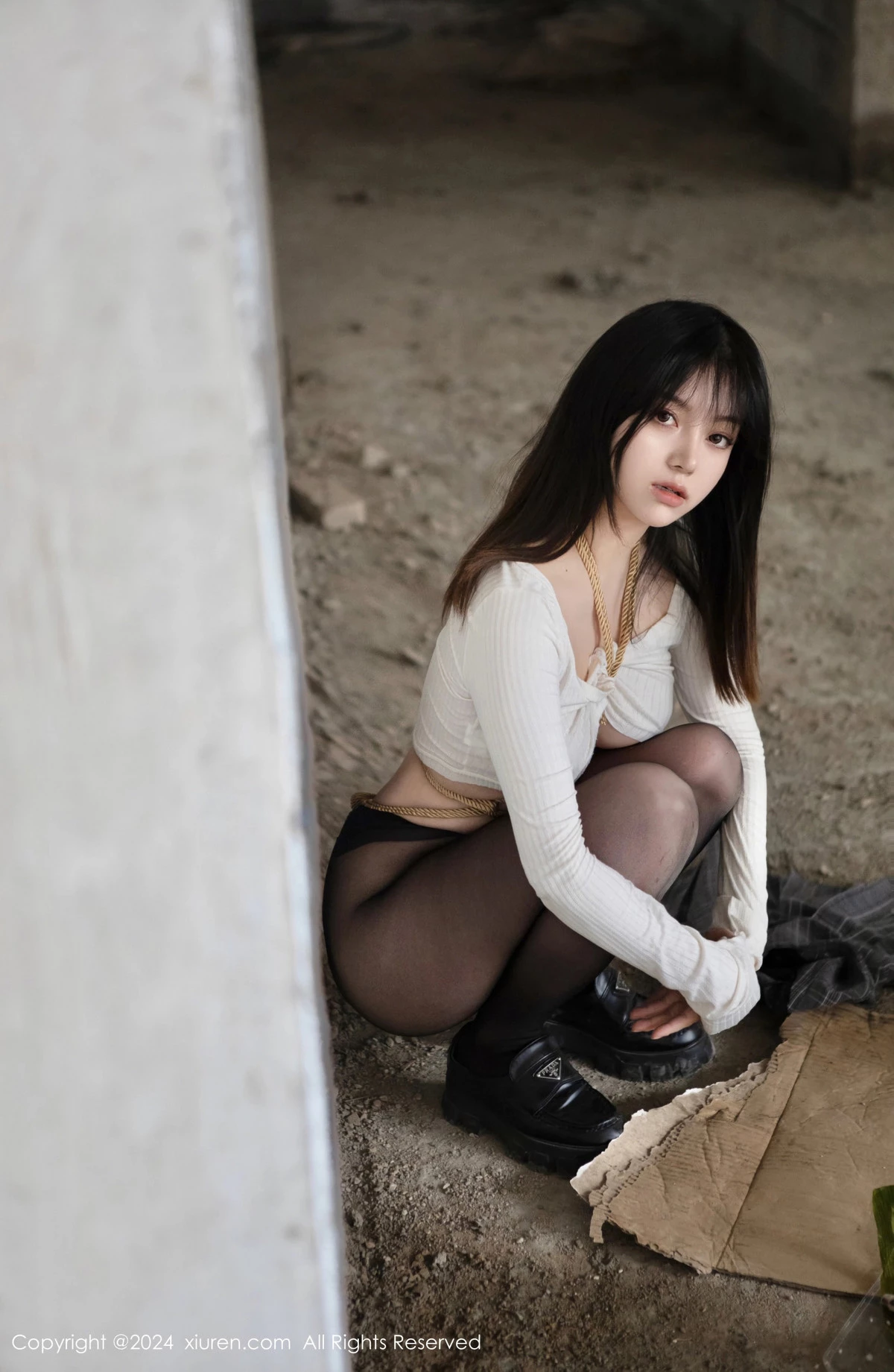 [秀人网] 2024.04.23 No.8439 豆瓣酱 美腿黑丝  第29张