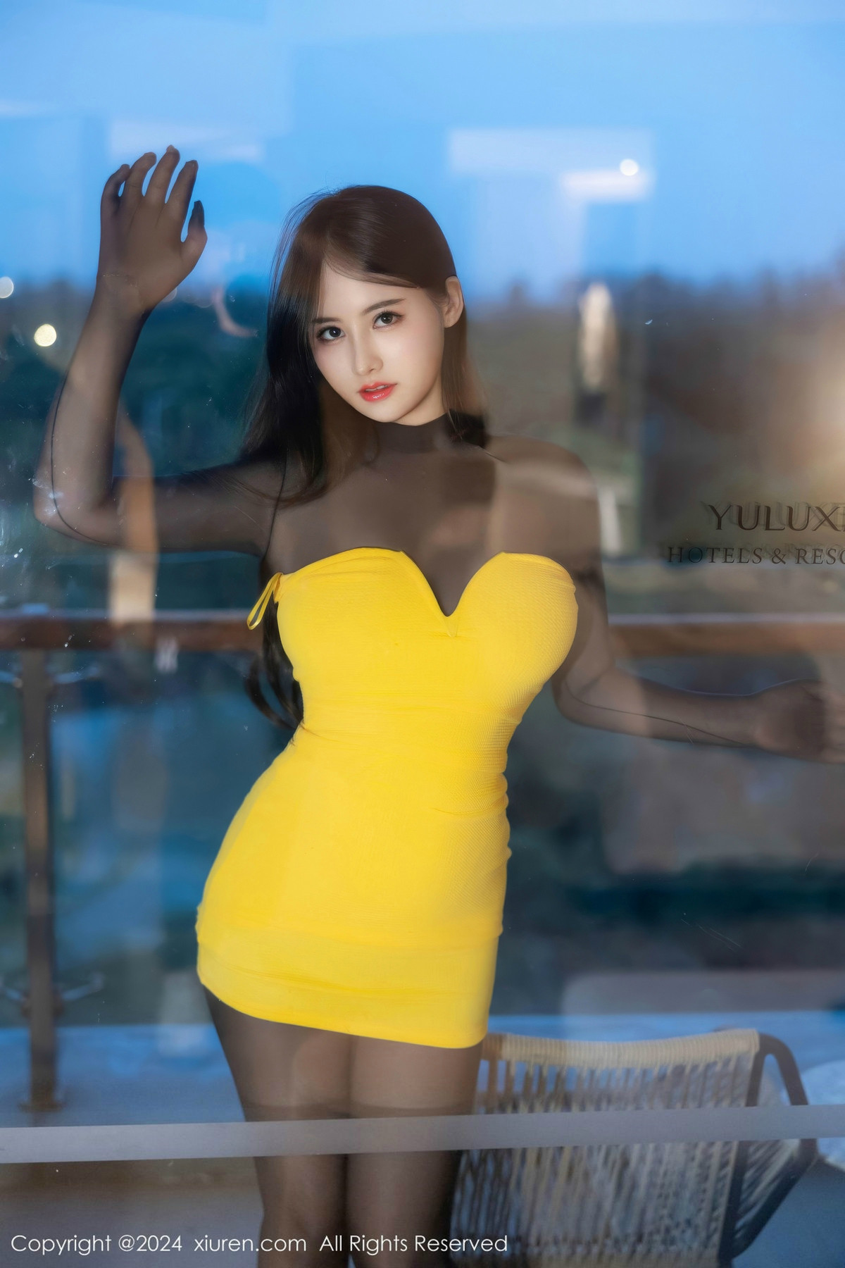[秀人网] 2024.11.04 No.9391 诗诗kiki 黑丝美臀  第7张