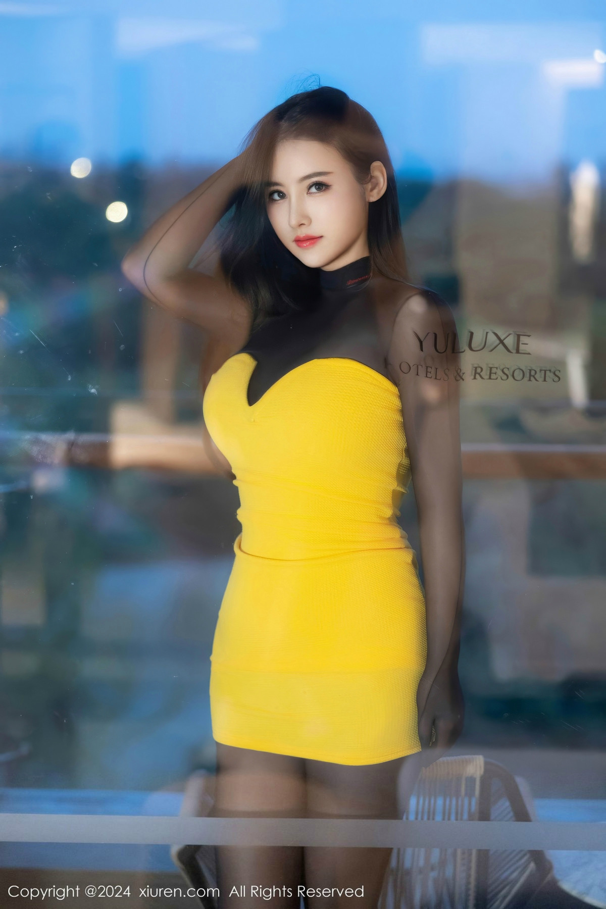 [秀人网] 2024.11.04 No.9391 诗诗kiki 黑丝美臀  第8张