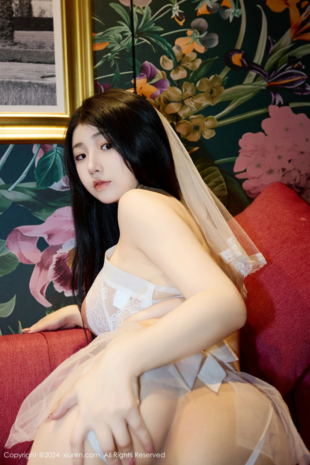 [秀人网] 2024.03.28 No.8308 陈小花 丝袜美臀  第40张