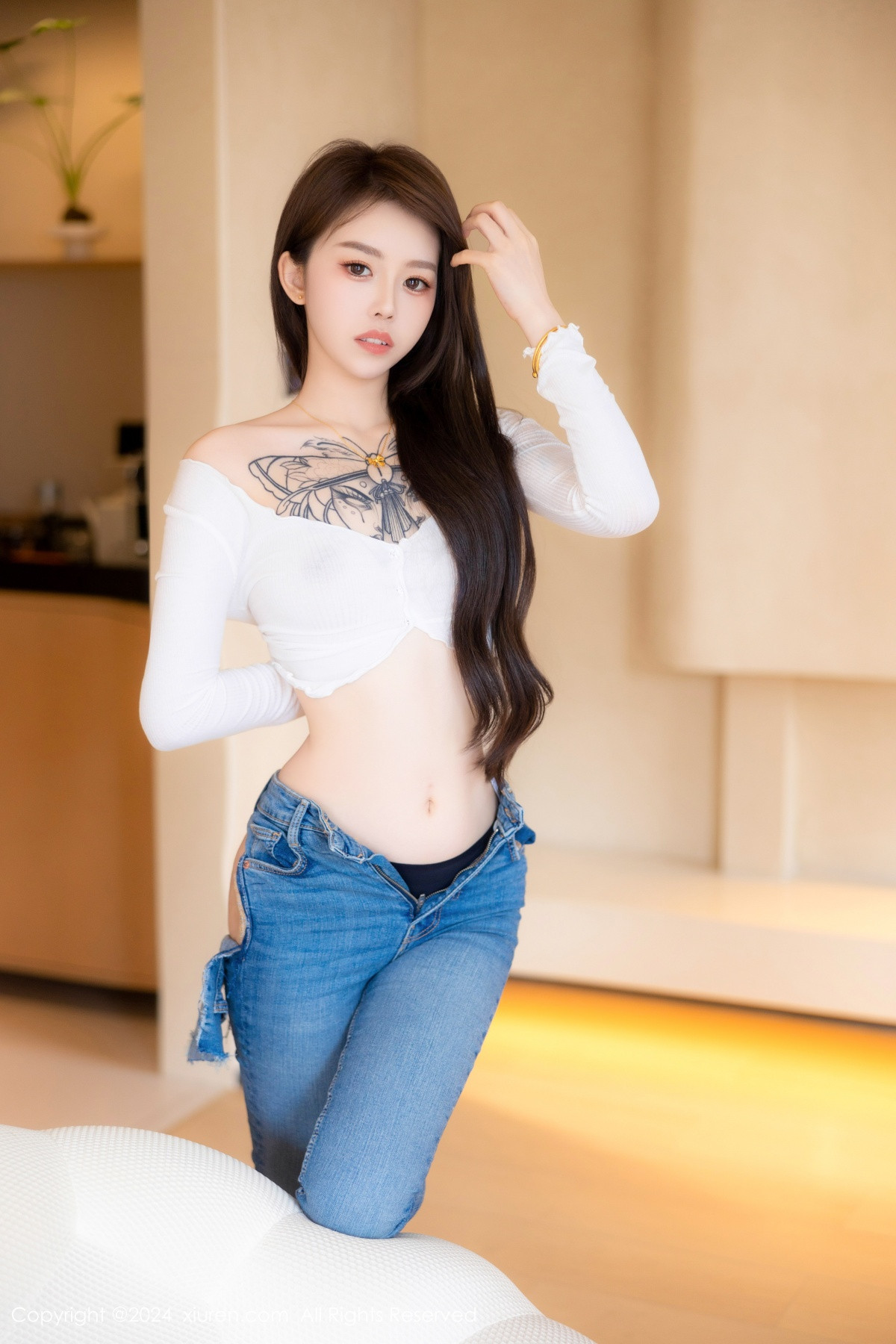 [秀人网] 2024.06.21 No.8740 奶瓶. 美腿性感  第48张