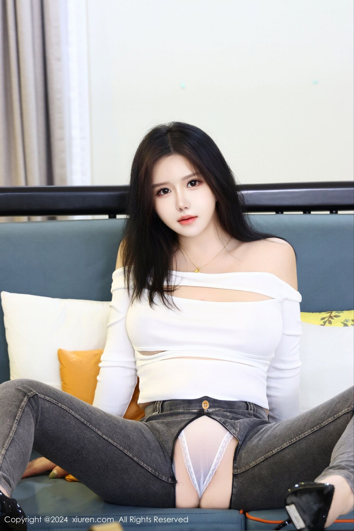 [秀人网] 2024.07.12 No.8853 小薯条nienie 性感美乳  第62张