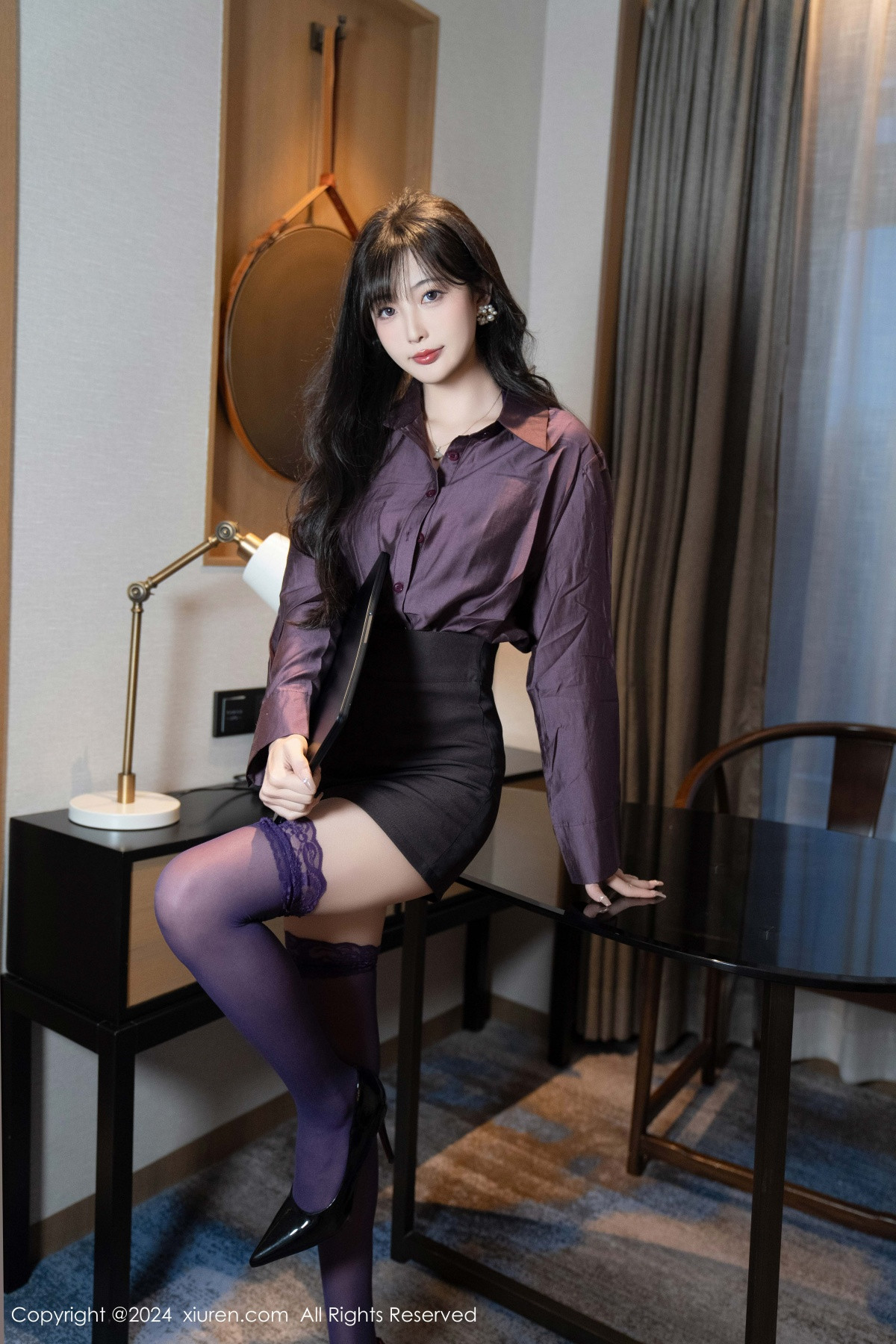 [秀人网] 2024.11.11 No.9428 林星阑 丝袜美腿  第15张