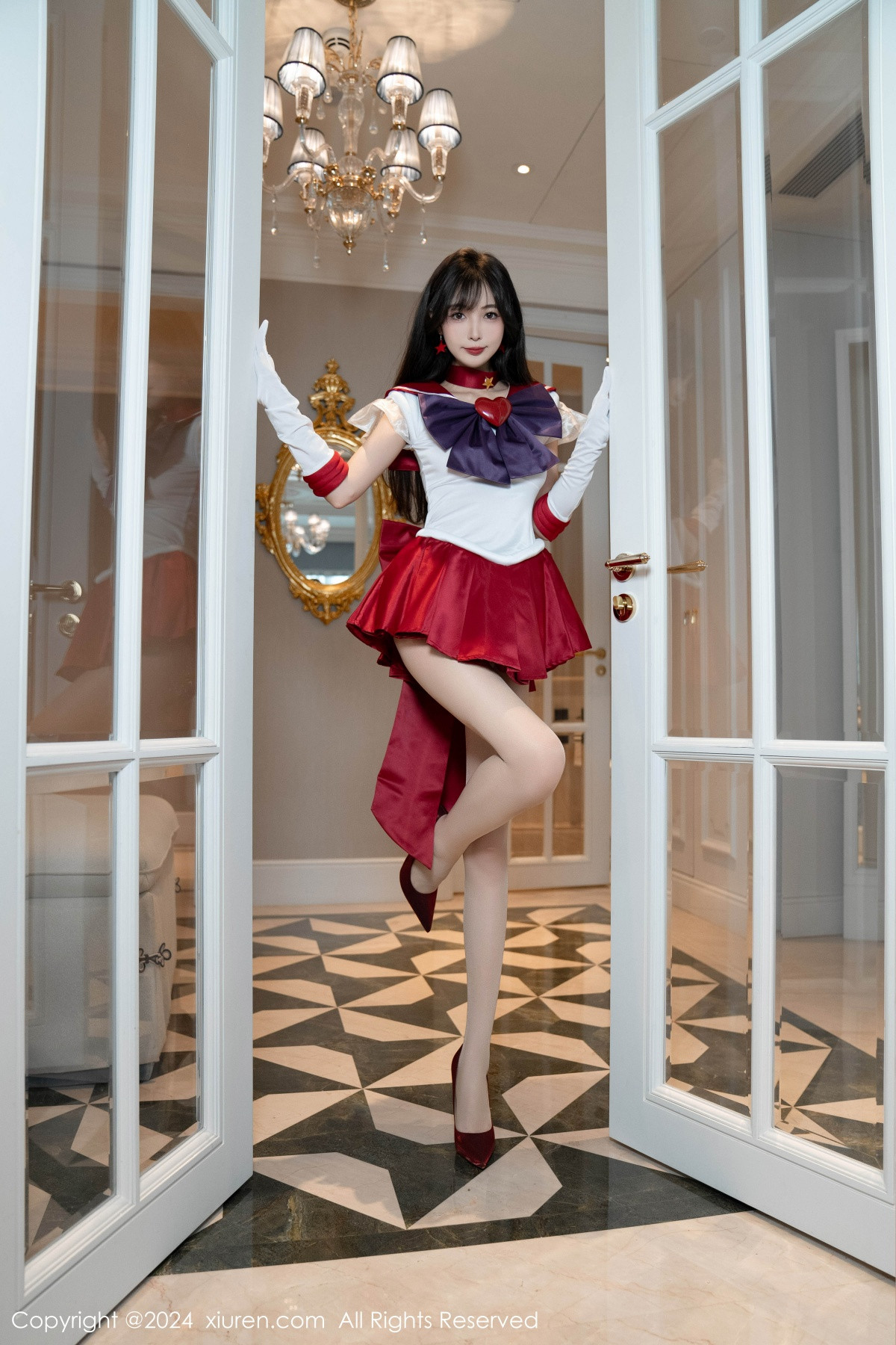 [秀人网] 2024.07.03 No.8800 林星阑 短裙美腿  第12张