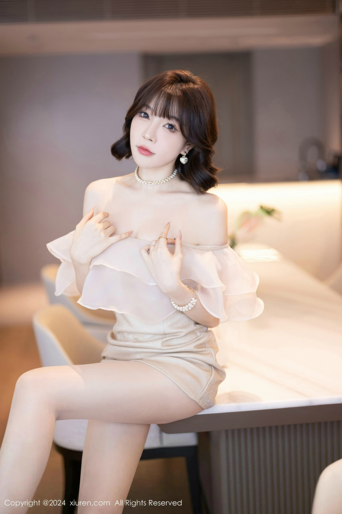 [秀人网] 2024.07.25 No.8917 徐莉芝Booty 丝袜美腿  第23张