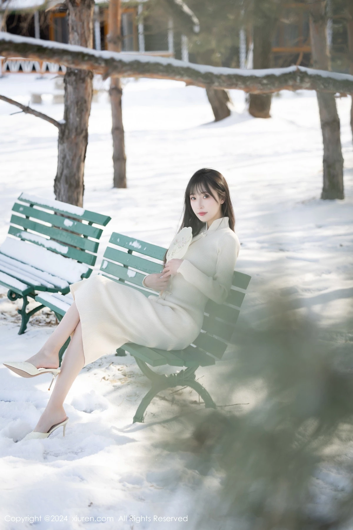 [秀人网] 2024.03.28 No.8307 林星阑 美腿丝袜  第5张