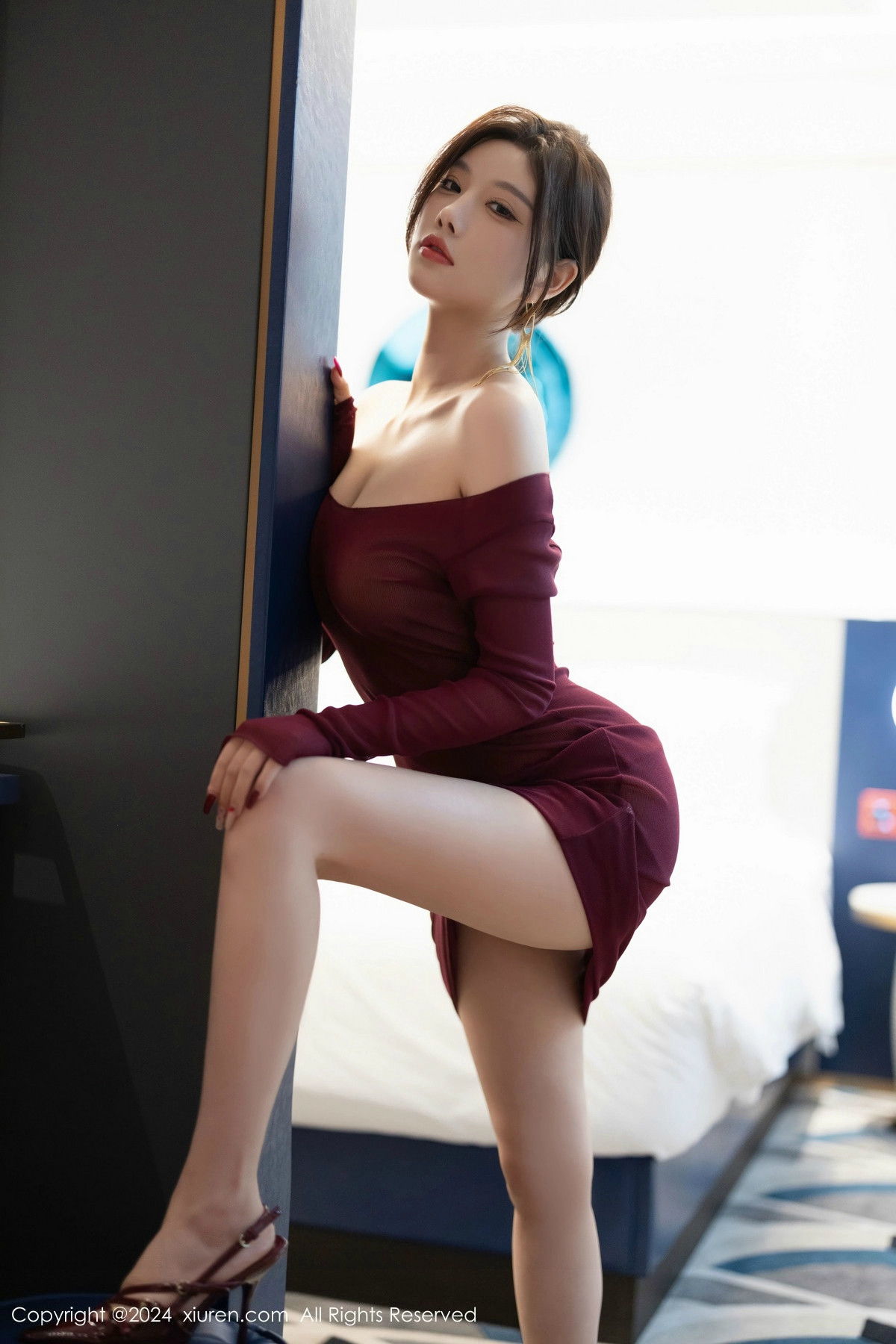 [秀人网] 2024.10.25 No.9348 杨晨晨Yome 丝袜美腿  第58张