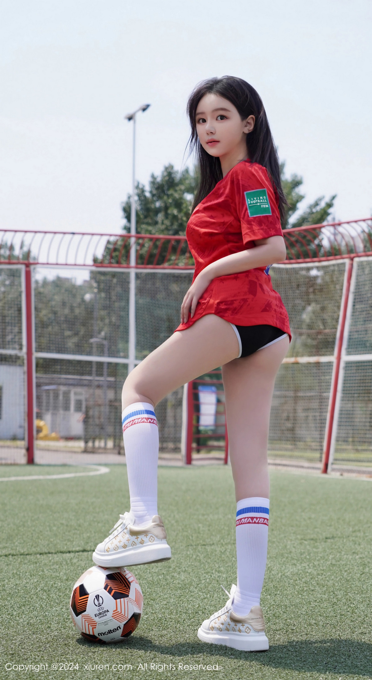 [秀人网] 2024.06.20 No.8733 小薯条nienie 美腿丝袜  第10张