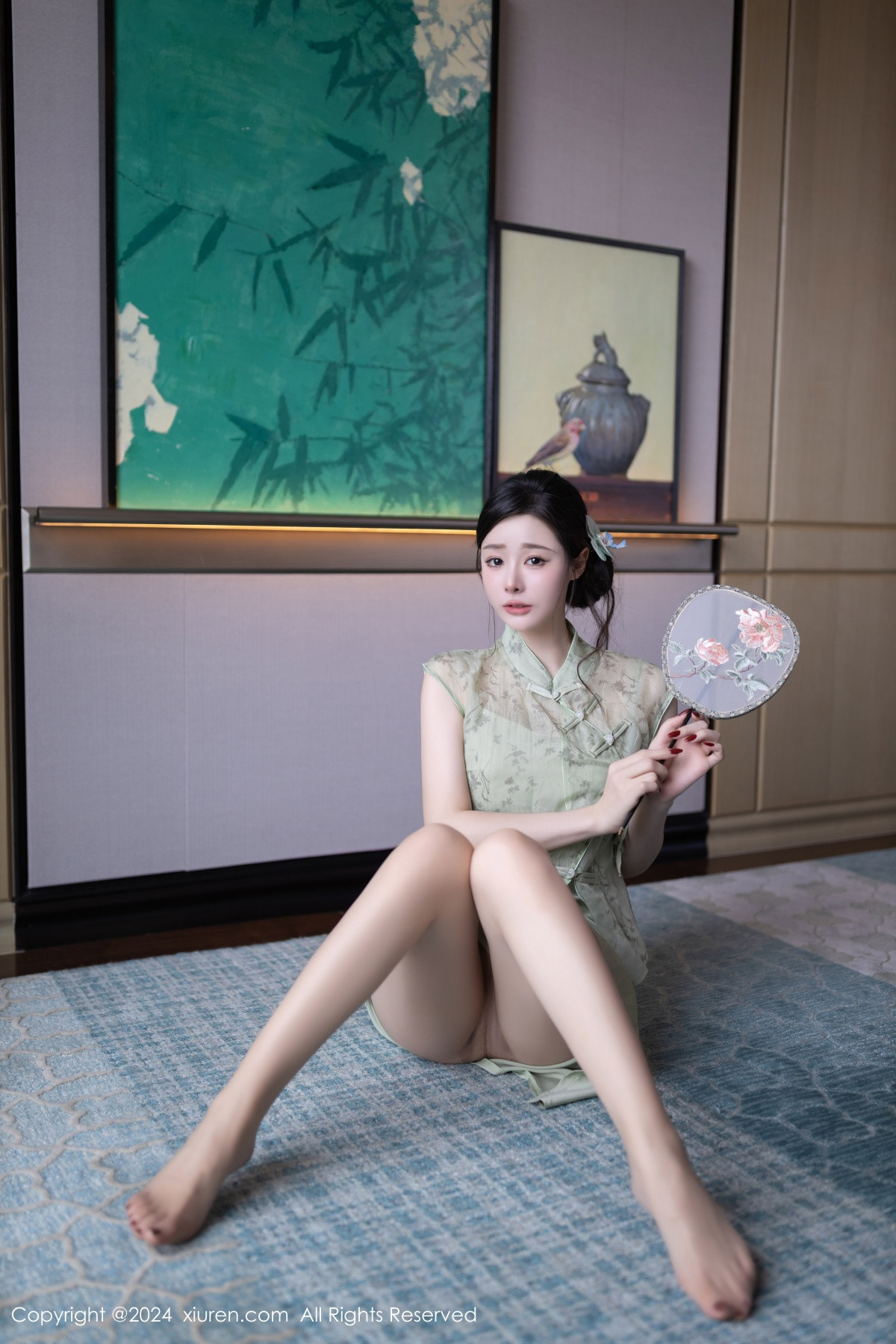 [秀人网] 2024.09.06 No.9124 小逗逗 丝袜美腿  第5张