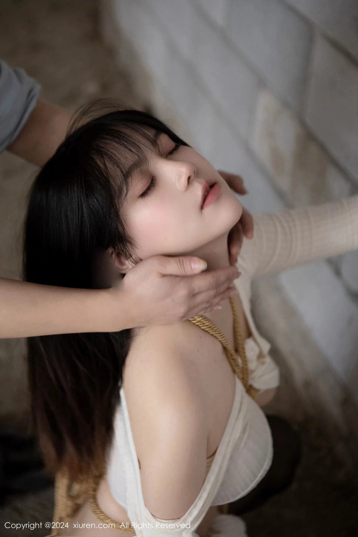 [秀人网] 2024.04.23 No.8439 豆瓣酱 美腿黑丝  第57张