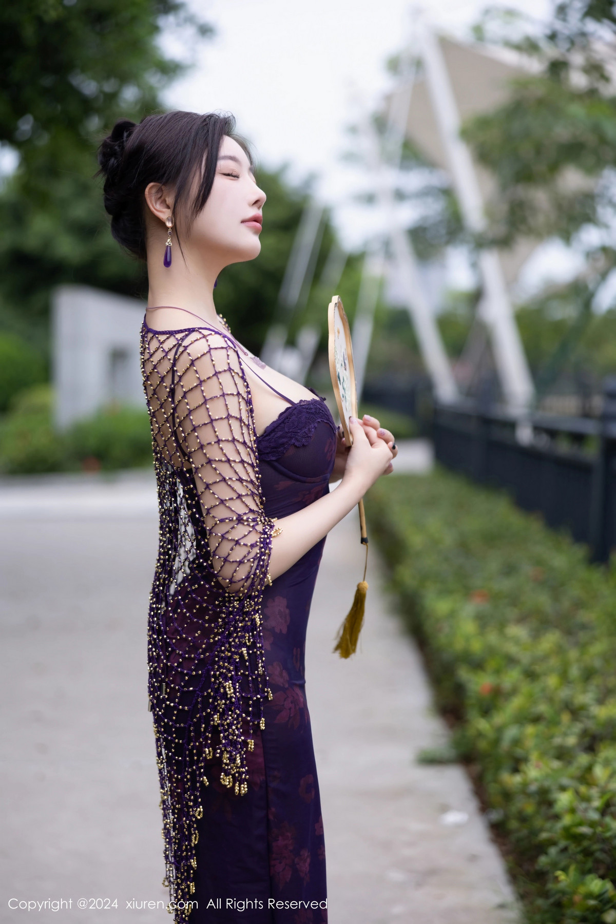 [秀人网] 2024.08.30 No.9092 杨晨晨Yome 丝袜美腿  第2张