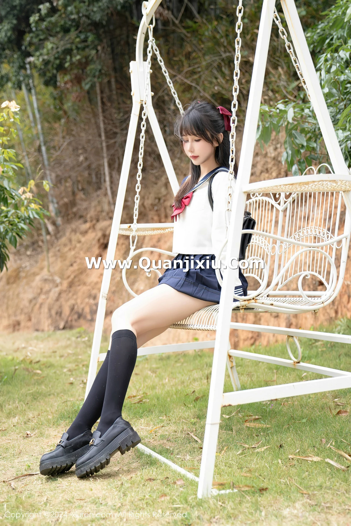 [秀人网] 2024.04.10 No.8365 波巧酱 性感美腿  第23张