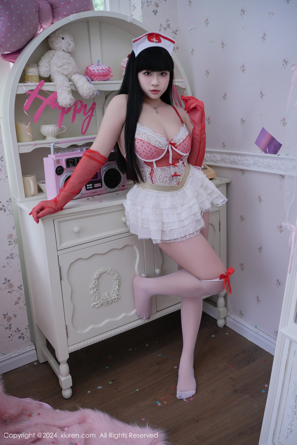 [秀人网] 2024.09.19 No.9177 mini米妮 丝袜美臀  第55张