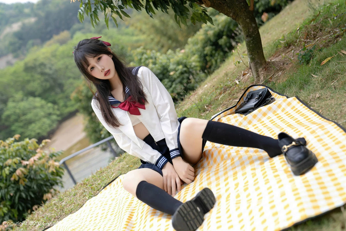 [秀人网] 2024.04.10 No.8365 波巧酱 性感美腿  第46张