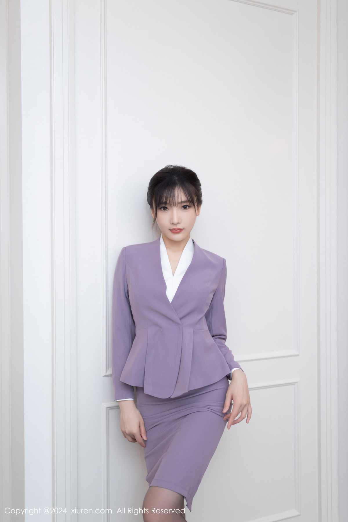 [秀人网] 2024.06.13 No.8700 陆萱萱 黑丝美腿  第9张