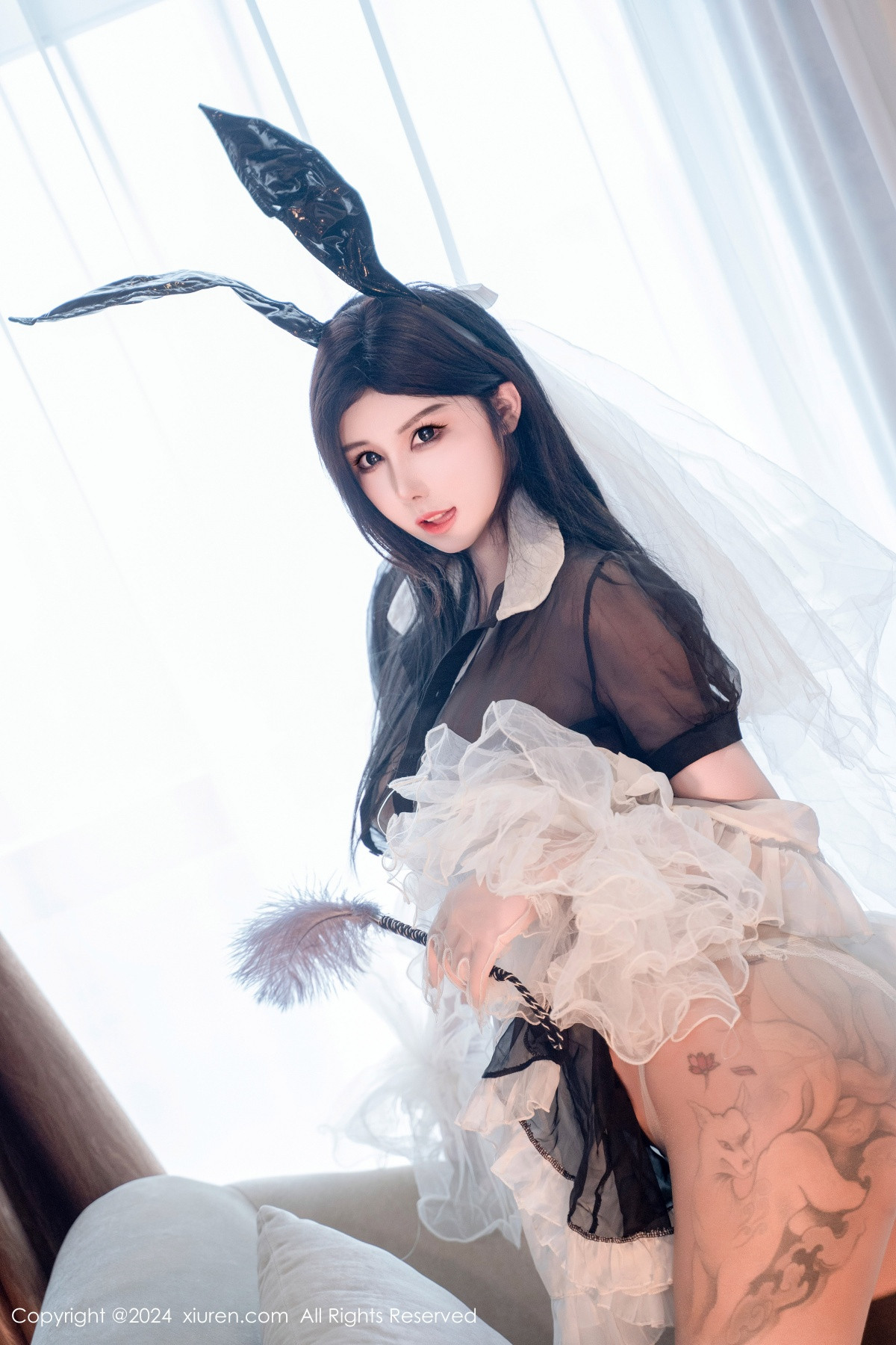 [秀人网] 2024.08.14 No.9010 陈芊儿 丝袜美臀  第37张