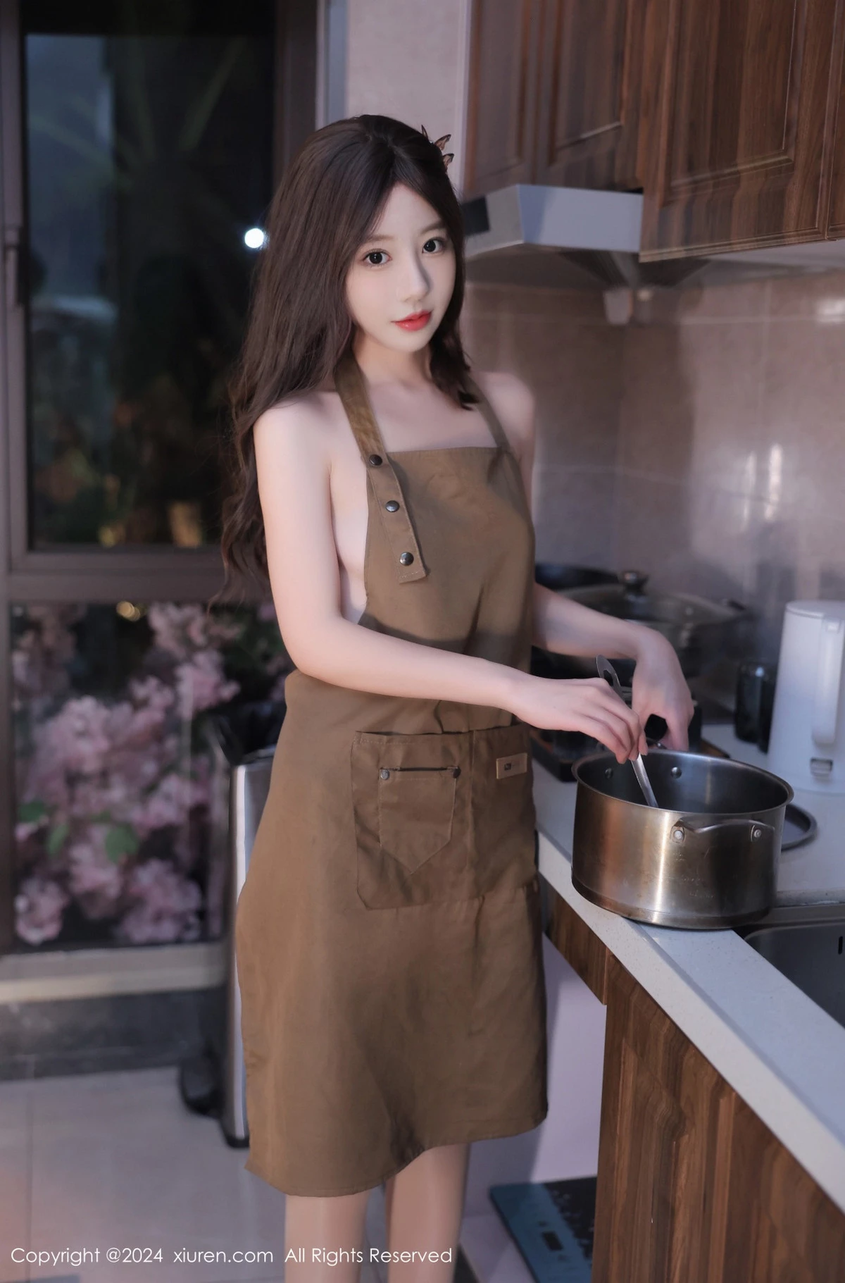 [秀人网] 2024.04.12 No.8388 桃妖夭 美腿丝袜  第47张