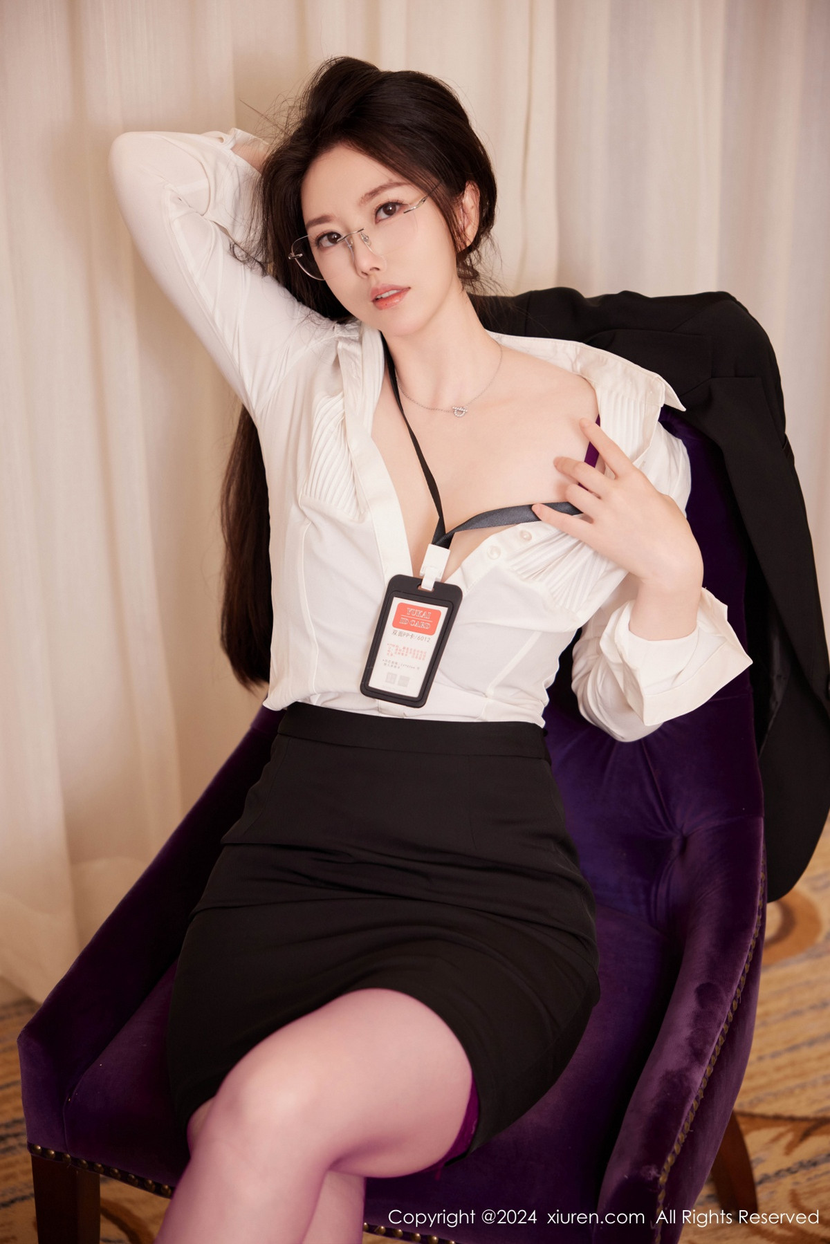 [秀人网] 2024.09.09 No.9131 白茹雪abby 美臀丝袜  第29张