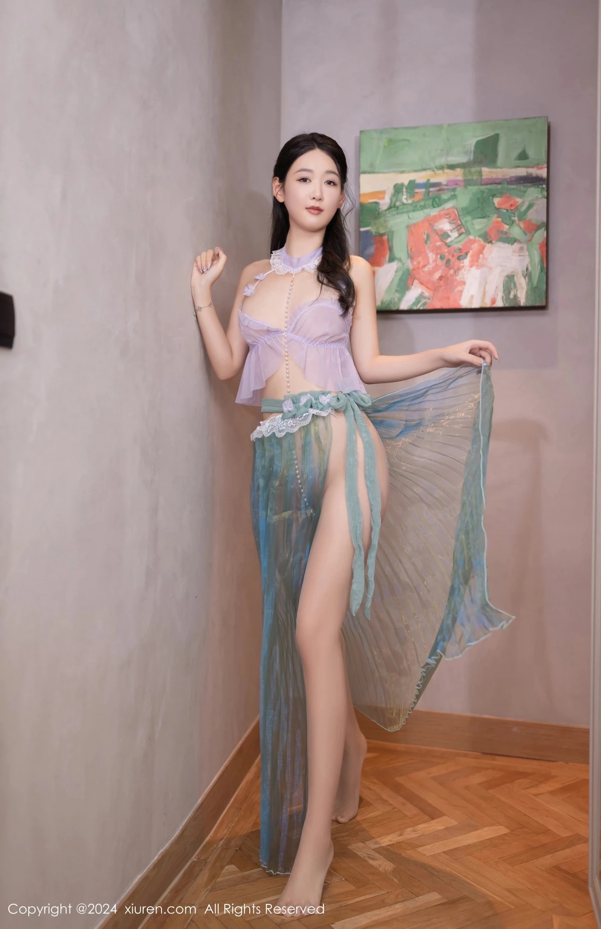 [秀人网] 2024.06.03 No.8644 唐安琪 丝袜美腿  第3张