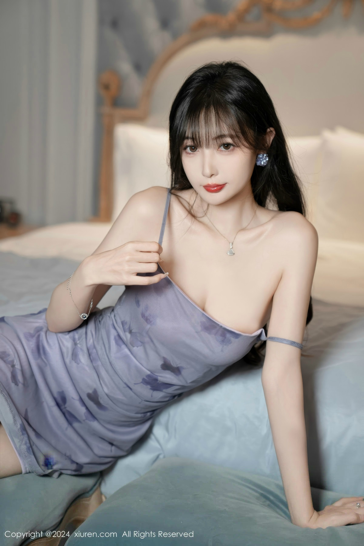 [秀人网] 2024.07.25 No.8915 林星阑 黑丝美腿  第22张