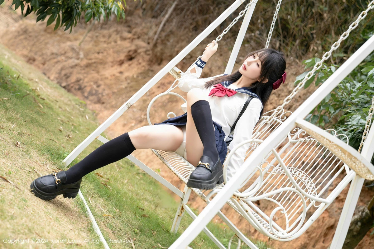 [秀人网] 2024.04.10 No.8365 波巧酱 性感美腿  第27张
