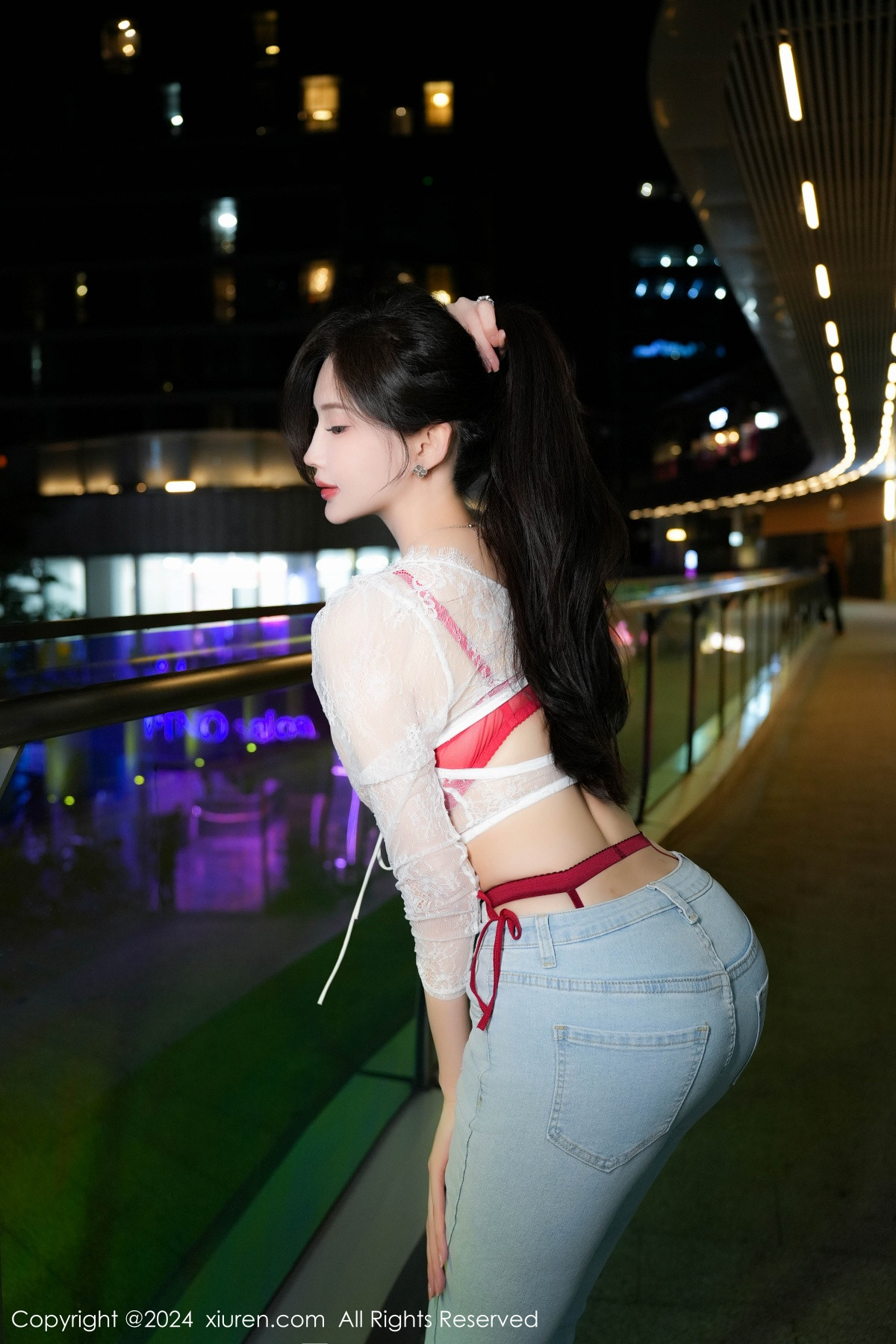 [秀人网] 2024.07.12 No.8846 Carol周妍希X 牛仔裤美腿  第17张