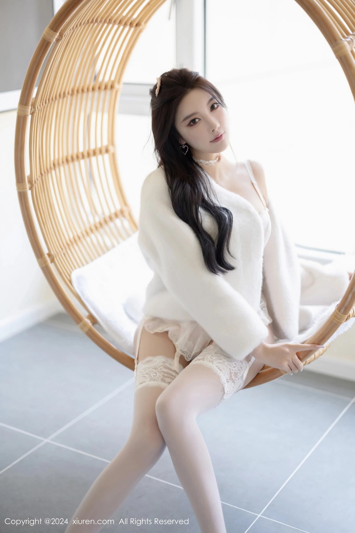 [秀人网] 2024.05.20 No.8570 杨晨晨Yome 美腿丝袜  第2张