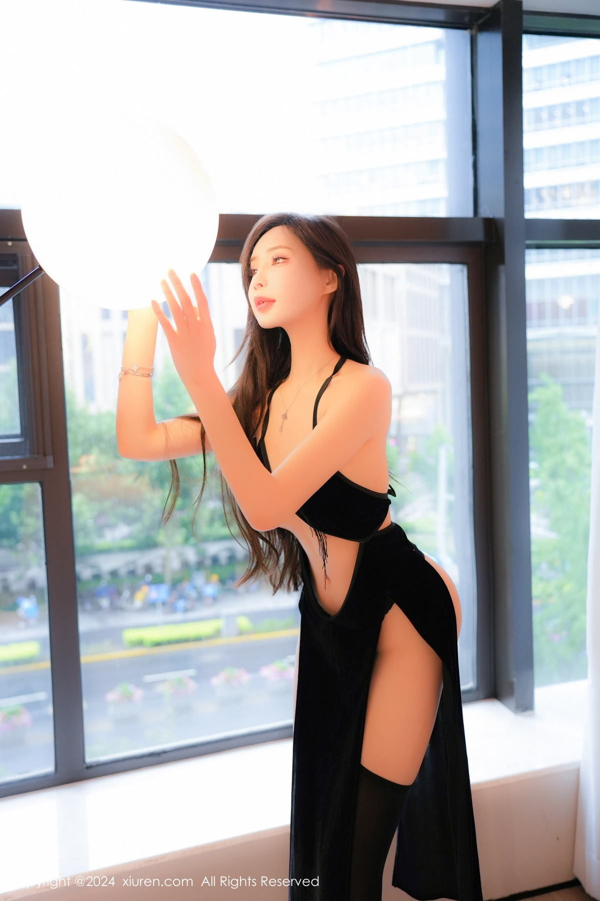 [秀人网] 2024.08.09 No.8990 Carol周妍希X 黑丝美腿  第14张