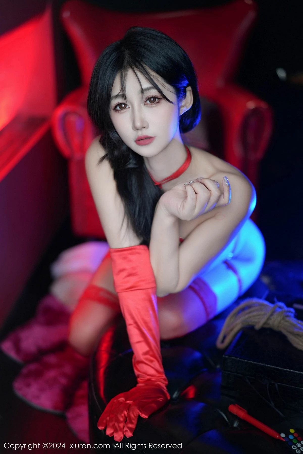 [秀人网] 2024.05.17 No.8555 laura阿姣 清纯美腿  第41张