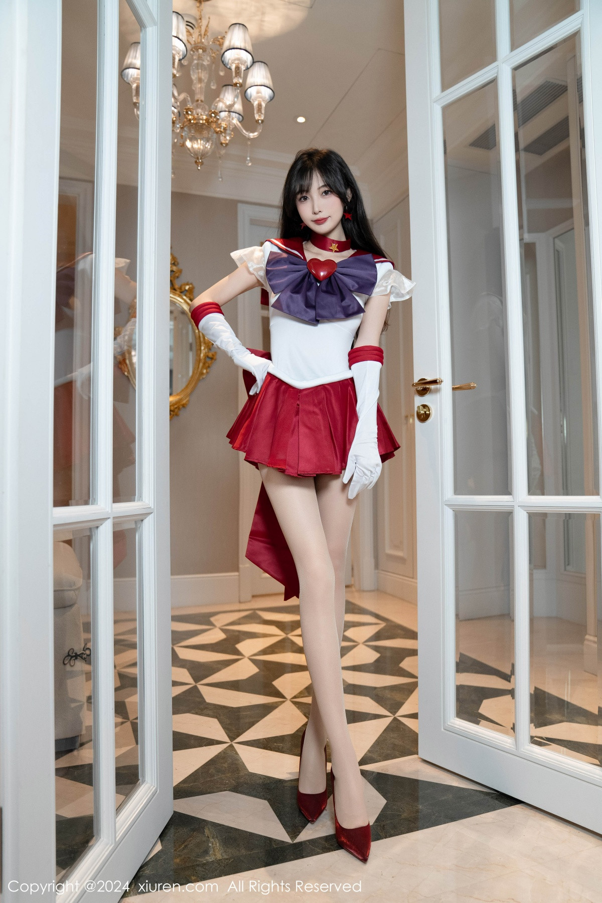 [秀人网] 2024.07.03 No.8800 林星阑 短裙美腿  第11张