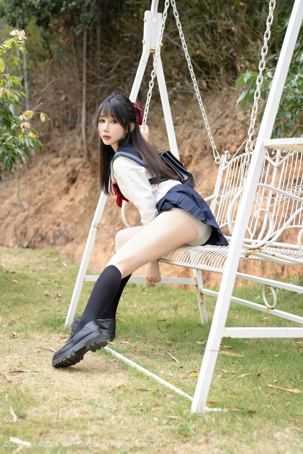 [秀人网] 2024.04.10 No.8365 波巧酱 性感美腿  第30张