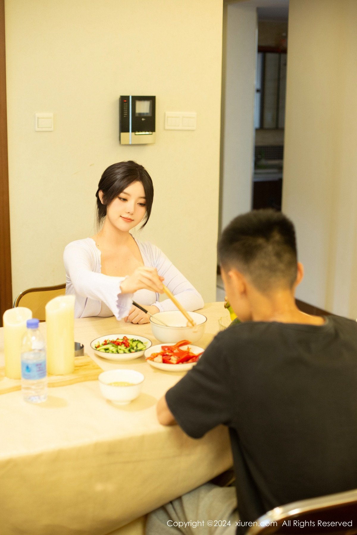 [秀人网] 2024.06.07 No.8677 豆瓣酱 丝袜美腿  第67张
