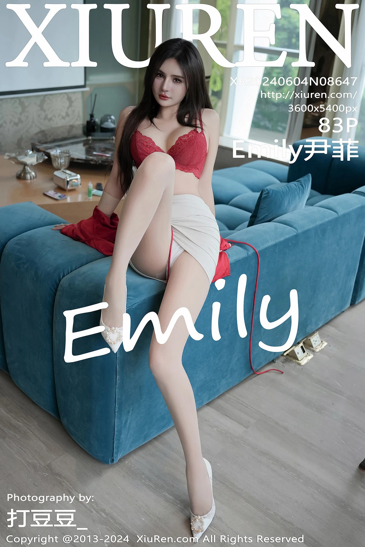 [秀人网] 2024.06.04 No.8647 Emily尹菲 丝袜美腿  第55张