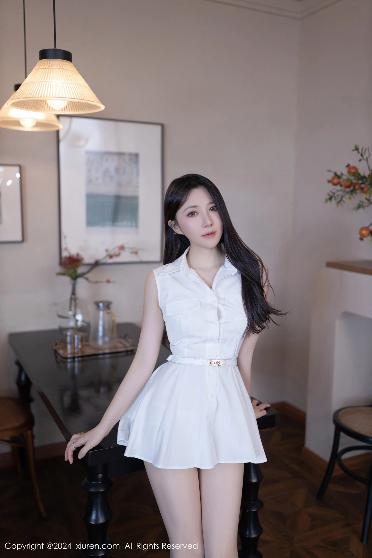[秀人网] 2024.03.29 No.8315 鱼子酱Fish 丝袜美腿  第9张