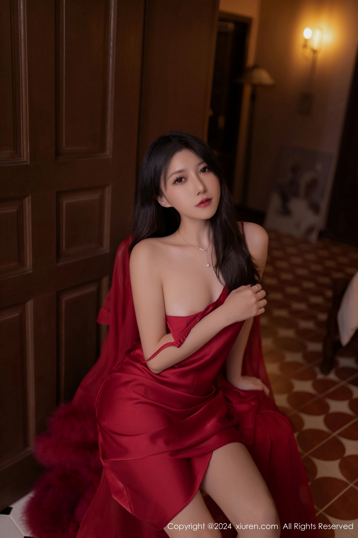 [秀人网] 2024.11.08 No.9422 鱼子酱Fish 美腿性感  第50张